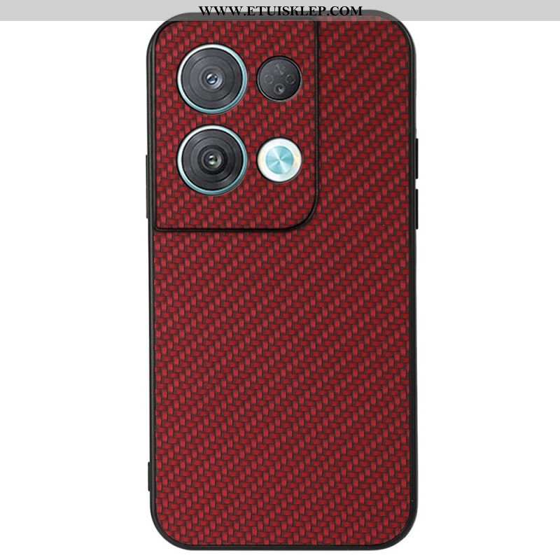 Etui do Oppo Reno 8 Włókno Węglowe